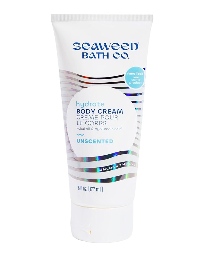 Seaweed Bath Co. Hydrate Body Cream, Unscented (6 oz)