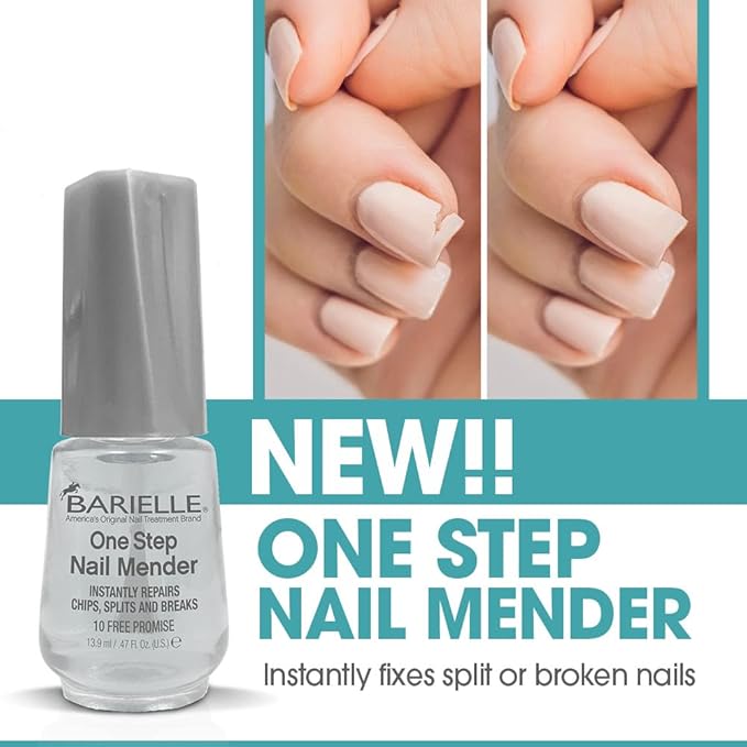 Barielle One Step Nail Mender.47 oz. - Repairs Split, Chipped and Damaged Nails Clear