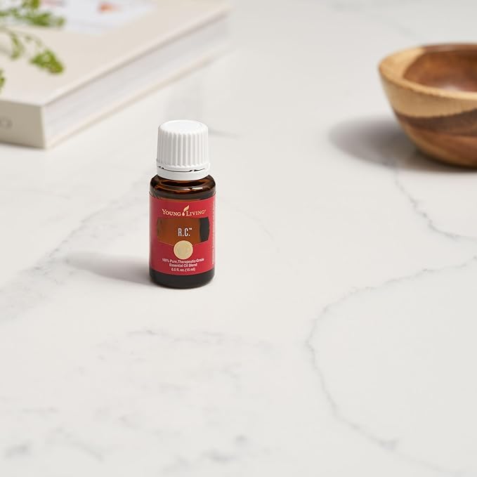 Young Living R.C. Premium Essential Oil 15 ml | Aromatherapy for Diffuser, Massage & Yoga | Invigorating Menthol & Refreshing Scent | Supports Breathing Comfort & Wellness Routine