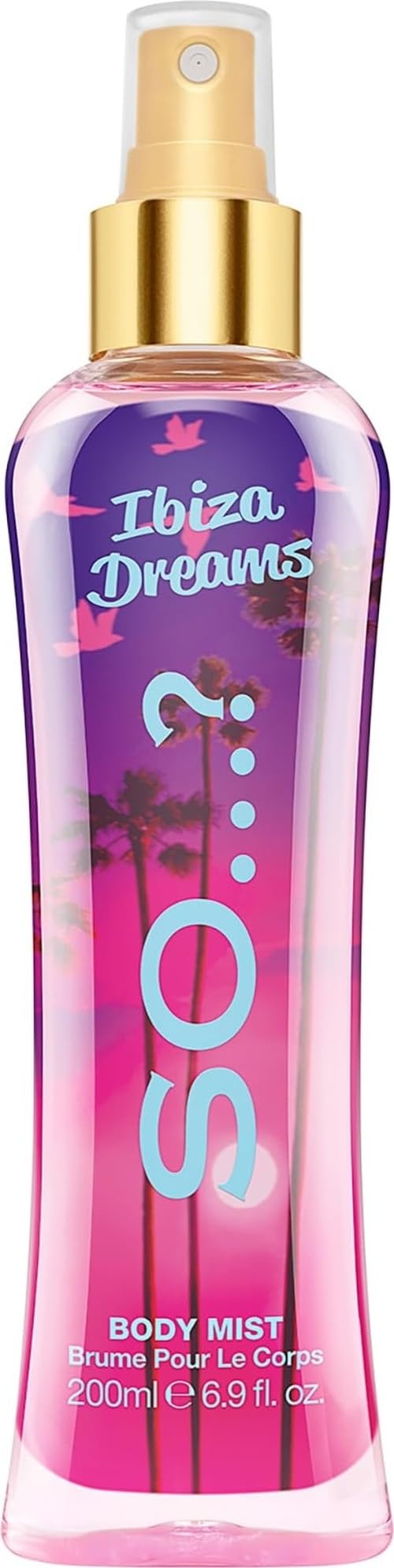 So…? Venice Kiss Body Mist - Vanilla Gourmand with Fruity Floral Perfume for Women - Refreshing Body Spray