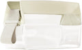 Cadence Parcel - Clear Travel Kit with Zipperless Magnetic Closure - Pebble, Small - Durable, Leak-Resistant and TSA Approved Toiletry Bag - Modular Organization - Recycled TPU (.5 Qt)