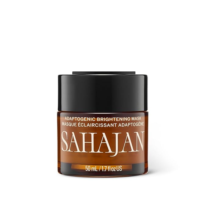 Sahajan Adaptogenic Face Mask, Purifies, Exfoliates & Nourishes, 1.7 fl oz