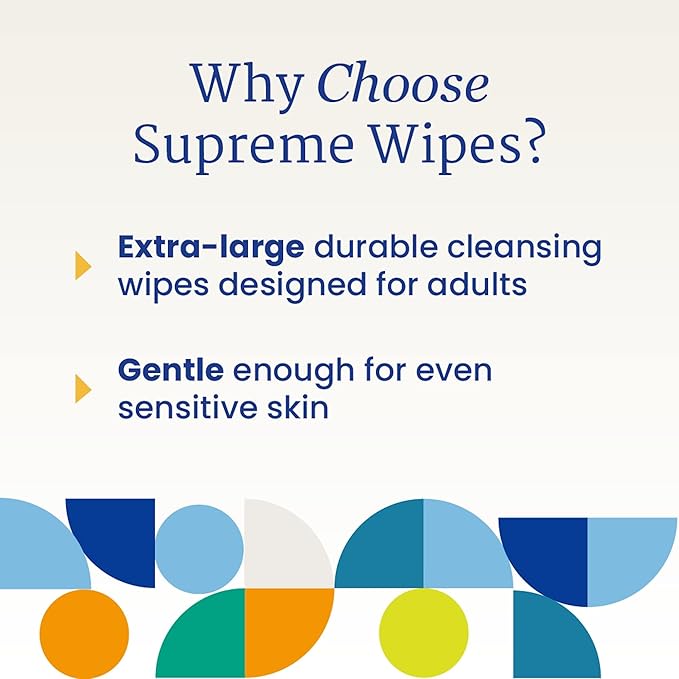 NorthShore Supreme Heavy-Duty Quilted Cleansing Wipes, X-Large, 600 Count