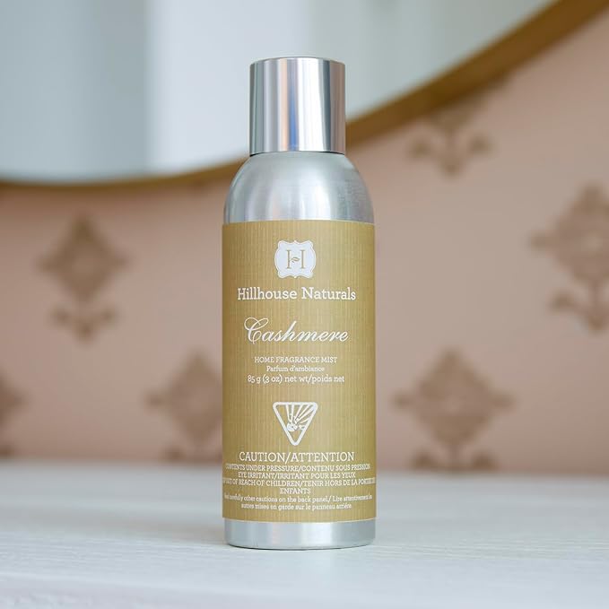 Hillhouse Naturals - Home Fragrance Mist - Cashmere Scent - 3 oz