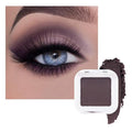 evpct Matte Shimmer Eggplant Purple Eyeshadow Palette Makeup for Older Women Brown Eyes, Deep Dark Mauve Plum Purple Cream Eye Shadow Palette Single for Older Women, Monochrome Long Lasting Eyeshadow