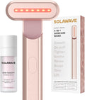 Solawave 4-in-1 Red Light Therapy Wand for Face & Neck + Activating Serum