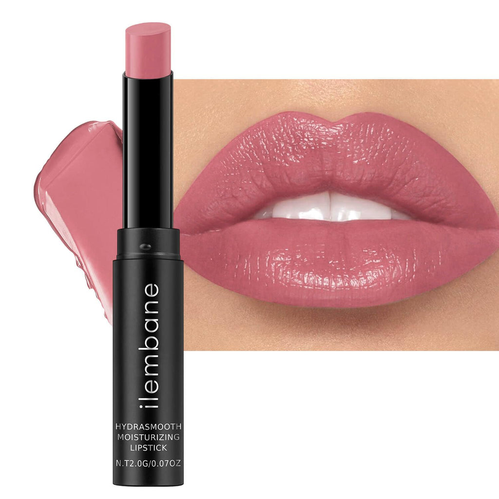 ilembane Hydrating Lipstick Set, True Red & Cocoa Brown Tinted Lip Balm