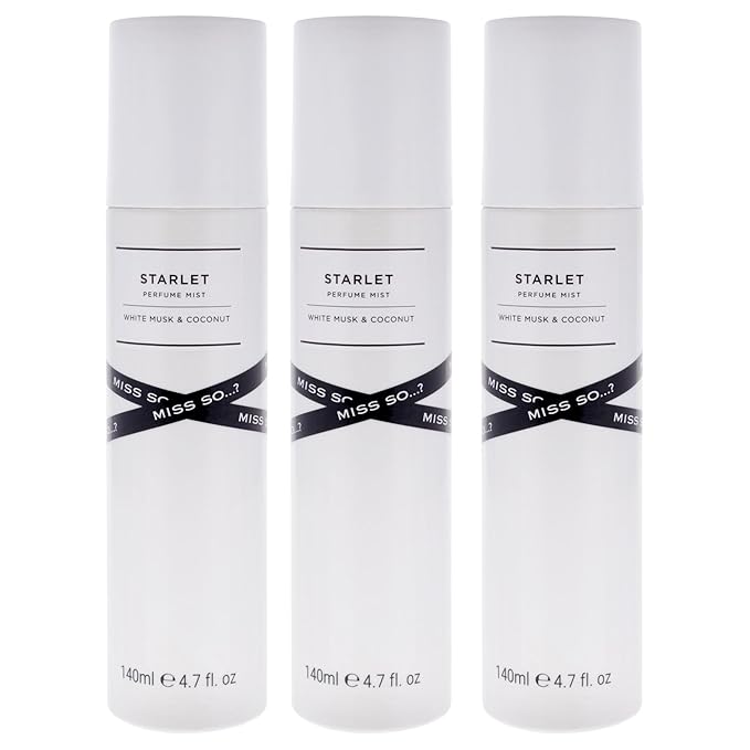 Starlet Perfume Mist by So…? for Women - 4.7 oz Mist - Pack of 3