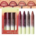 BINGBRUSH 4pcs Lip Liner Set, 2-in-1 Lip Liner and Matte Lipstick Pencil