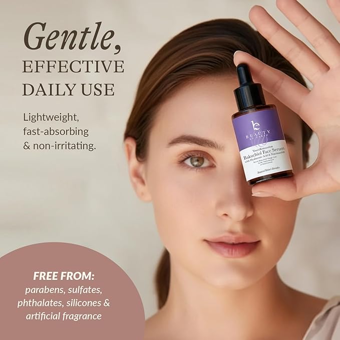 Bio Retinol Alternative Bakuchiol Serum - Smooths Skin & Reduces Fine Lines