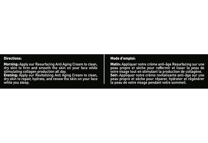 Brickell Men's Day and Night Anti Aging Cream Routine, With Vitamin C, Hyaluronic Acid, and Vitamin E, Scented, Skincare Gift Set