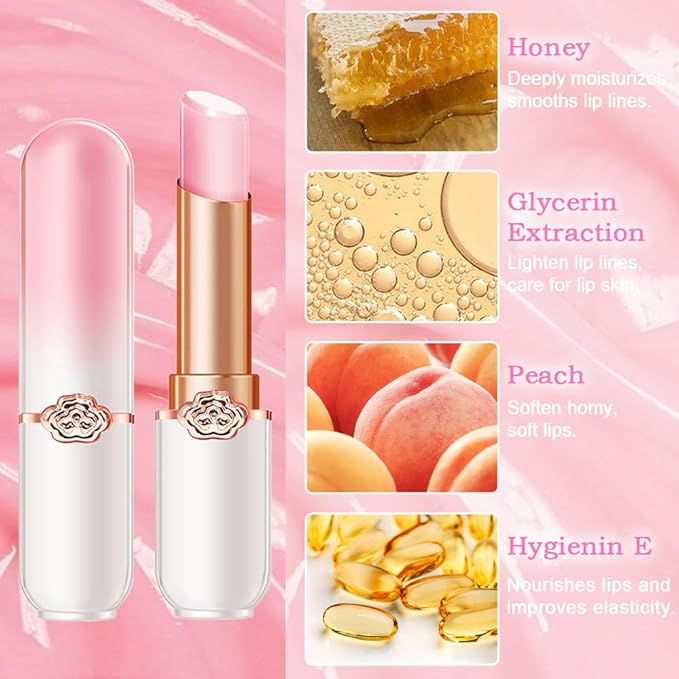PH Color Changing Lipstick, Magic Lipstick, Moisturizing Pink Lip stick