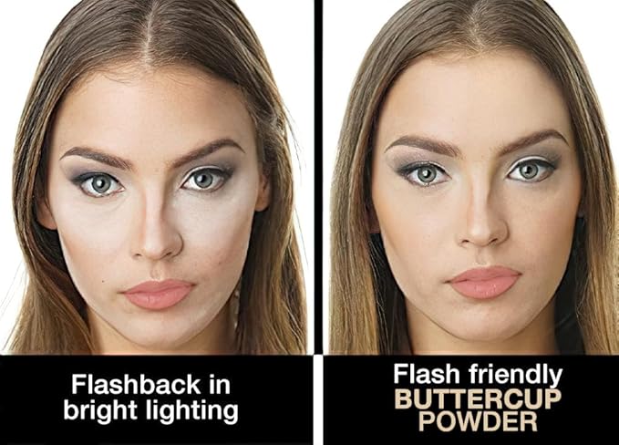 Sacha Buttercup Light Setting Powder – Light to Medium Skin Tones Translucent Loose Face Powder, Flashback-Resistant, Oil Control, Long-Wear Matte Finish (1.75 oz)