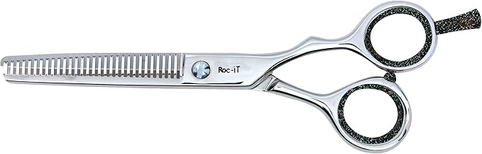 Cricket Centrix Roc-It Dog RT 30 Thinning Shears, Shimmering Night Black