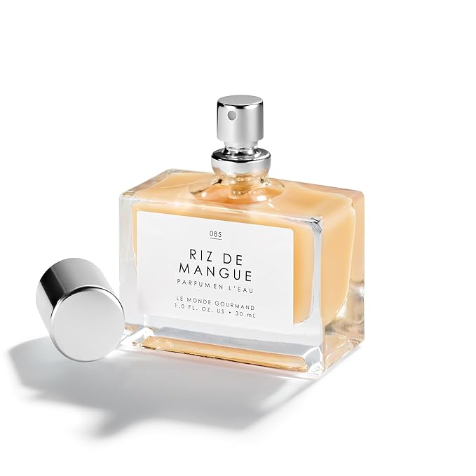Le Monde Gourmand Riz de Mangue Eau de Parfum Spray Perfume for Women, Mango, Rice Milk & Creamy Sandalwood Scent, Vegan & Cruelty Free, 1 fl oz (30 ml)