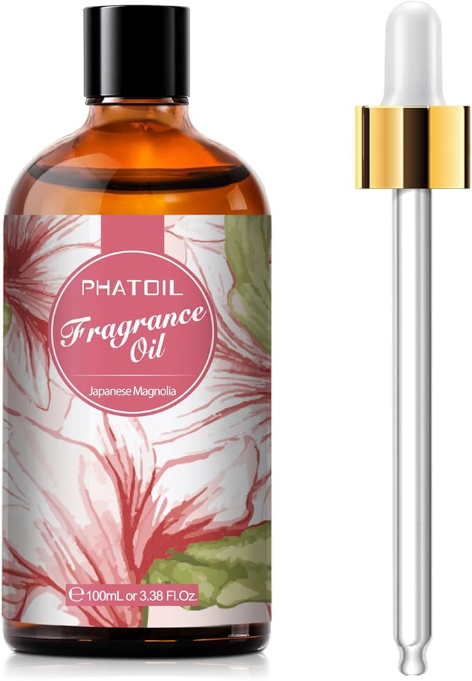 PHATOIL Japanese Magnolia Fragrance Oil for Diffuser Aromatherapy 3.38FL.OZ