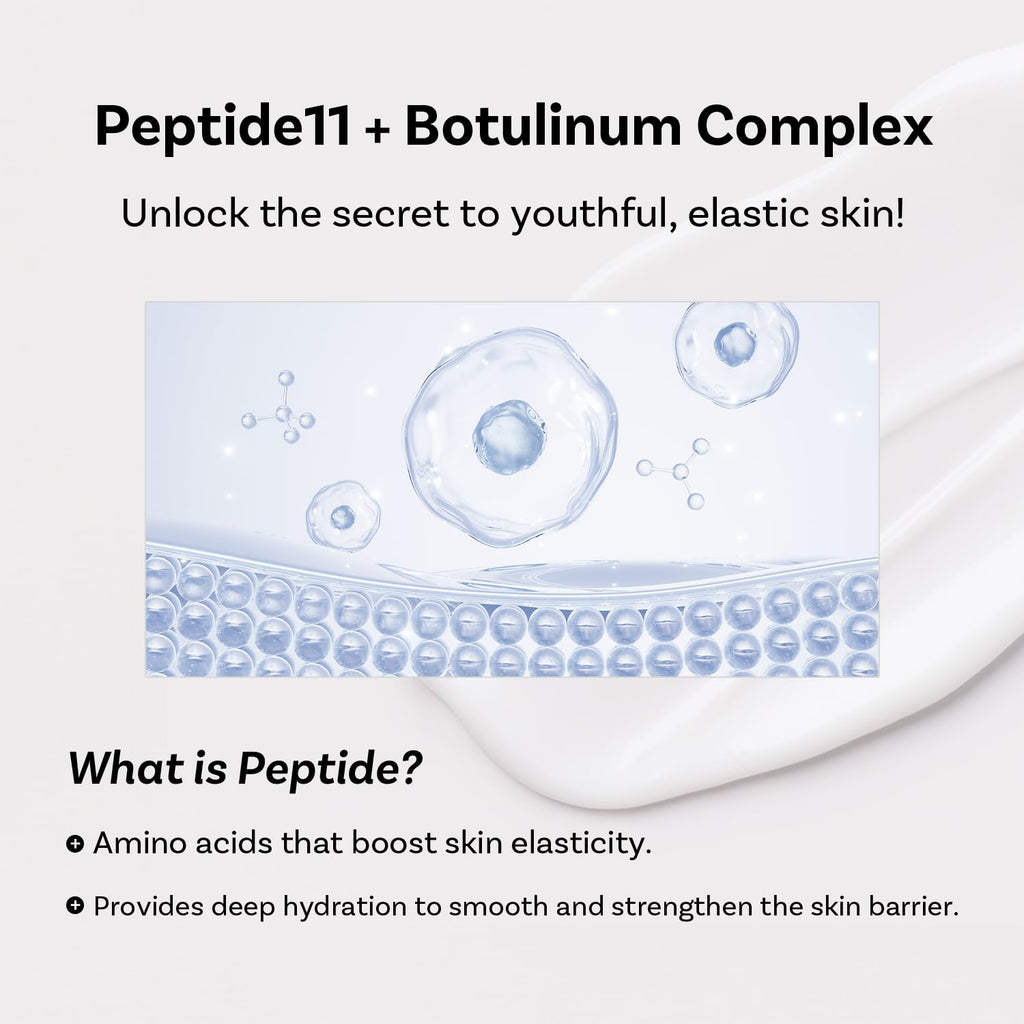 APOTHE Peptide 11 Botulinum Multi Recovery Ampoule 1.01 fl oz (30ml) – Intensive Care for Elasticity, Radiance, and Skin Barrier Strength with Ectoin & Botulinum Peptide