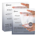Sokgo Low Molecular Weight Collagen Overnight Hydrogel Mask, Enhances Skin Elasticity, Reduces Pores, Transforms from White to Transparent Upon Absorption Skin Care Treatment