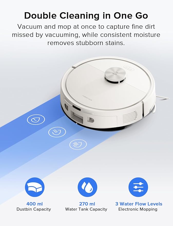 roborock Q7 L5 Robot Vacuum and Mop Combo, 8,000Pa Suction