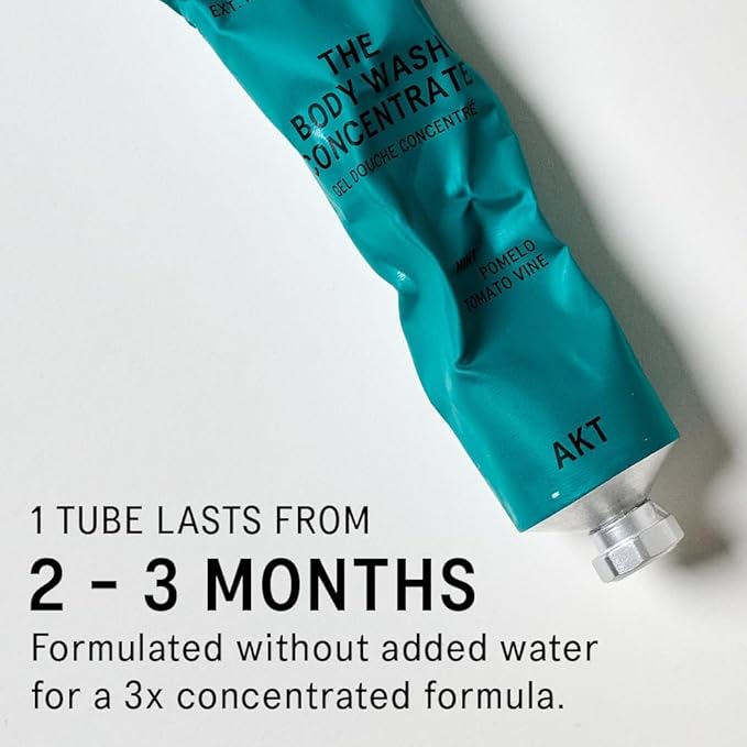 AKT The Body Wash Concentrate, SC.04 Halcyon Summers, 3.4 Fl Oz, All Gender