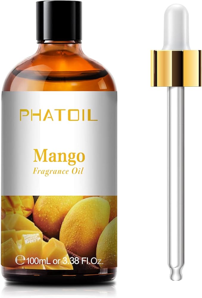 PHATOIL Mango Fragrance Oil for Diffuser Aromatherapy 3.38FL.OZ