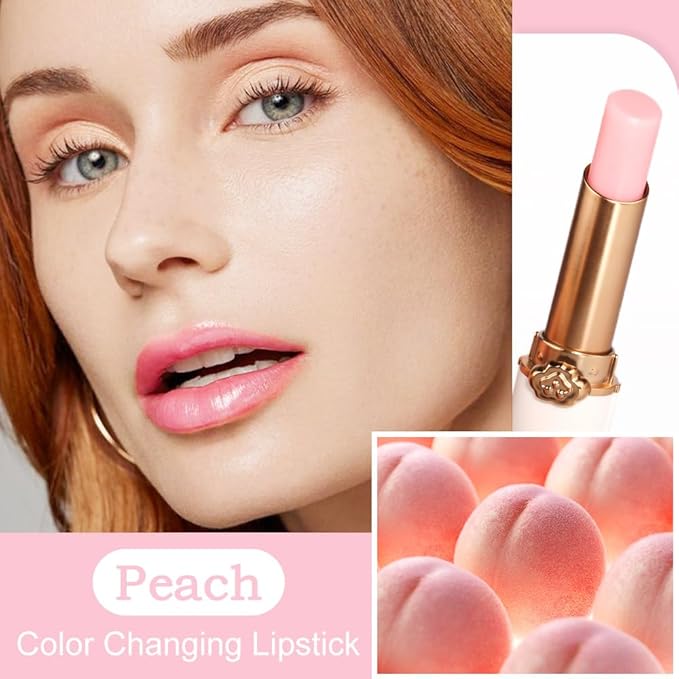PH Color Changing Lipstick, Magic Lipstick, Moisturizing Pink Lip stick