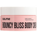SOLME Bouncy Bliss Body Cream - Viral Glass Skin Body Butter | Smells like a Warm Hug | Long-Lasting Peach Vanilla Scent | Korean Glow Technology | Peptide & Niacinamide | Luxury Dupe | 6.76 fl oz