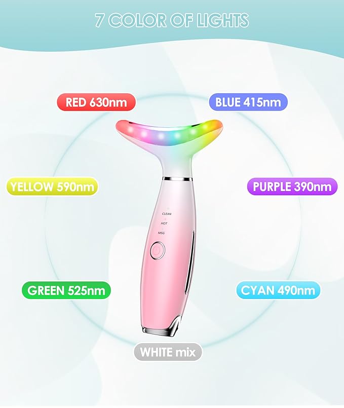 Jobazok Lymphatic Drainage Massager, Anti Cellulite Massage Tool, Gift for Women & Men, Gradient Pink