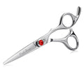 Purple Dragon 5.0 inch Silver Barber Hair Cutting Scissors/Shears