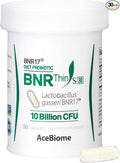 AceBiome BNRThin S30, Lactobacillus Gasseri BNR17, 10 Billion CFU Guaranteed, 30Capsules