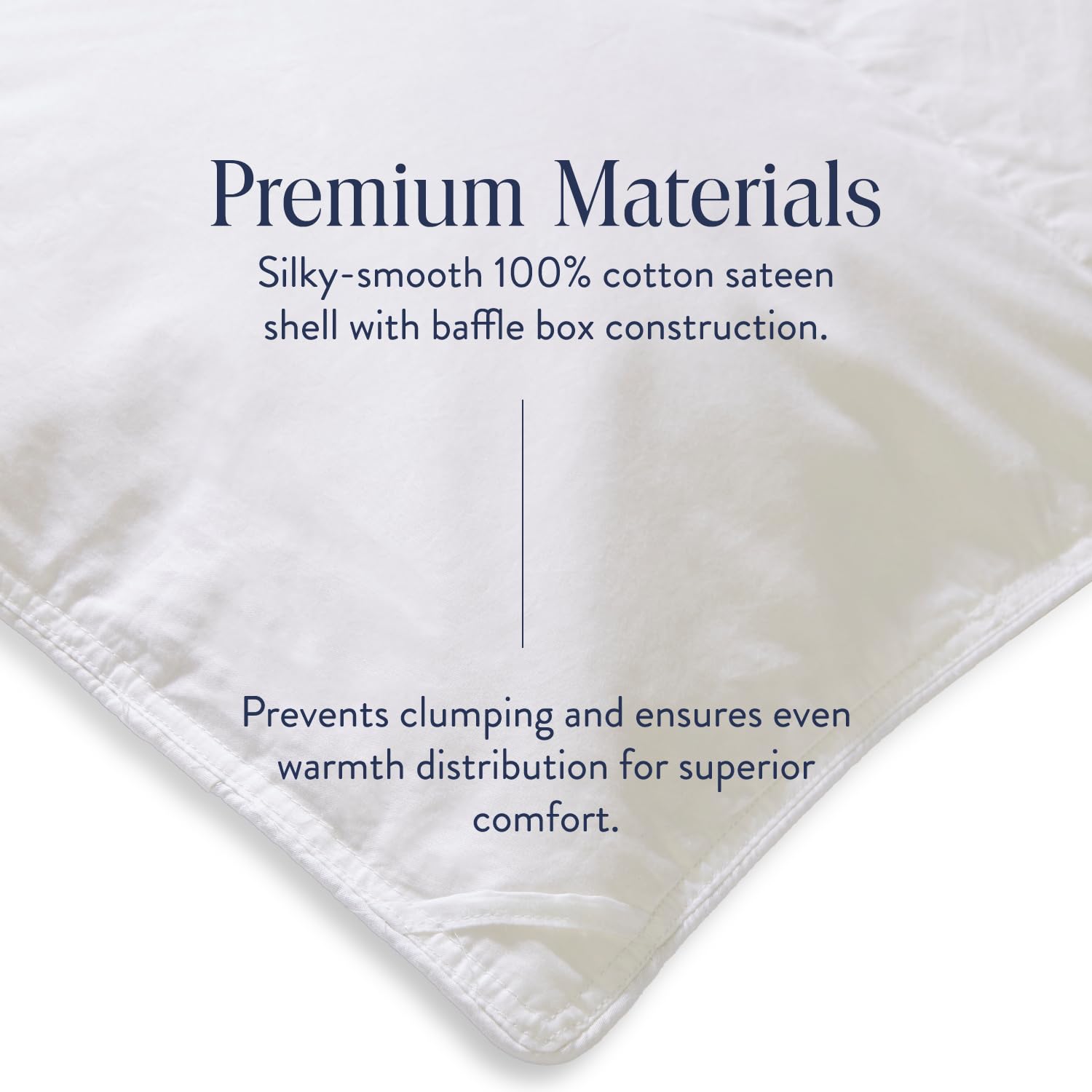 Brooklinen Ultra Warm Luxury Down Comforter, 100% Natural Canadian Duck Down Duvet Insert - 750 Fill Power, Baffle Box Construction, 100% Cotton Shell, Full/Queen Size Comforter