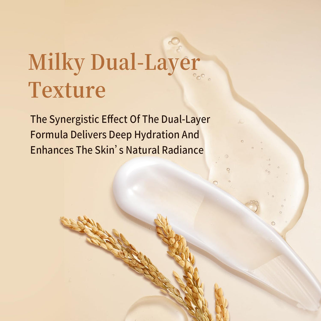 RAZUYEN Rice Toner, Milky Toner for Soothing and Glowing Skin