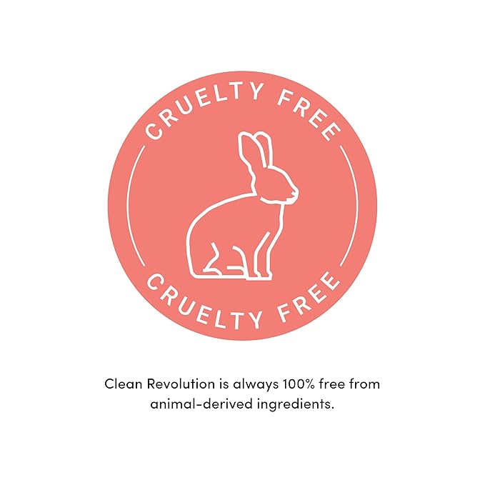 Clean Revolution Liquid Gel Hand Soap Refill with Real Essential Oils – Sulfate-Free Gel Hand Wash, Moisturizing Bulk Refill, Non-Toxic Formula, Made in the USA (Geranium Mint) 8 Fl Oz