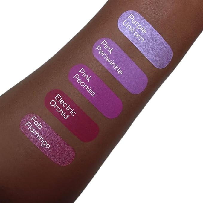 Aromi Pink Peonies Matte Liquid Lipstick, Magenta Fuchsia Shade