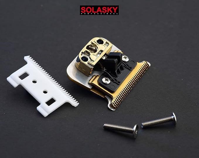 SOLASKY FX707 Replacement Trimmer Ceramic Blades Compatible with BaByL FX787 & FX726 Trimmer FX707Z Replacement Blades for BaByL Trimmer Blade