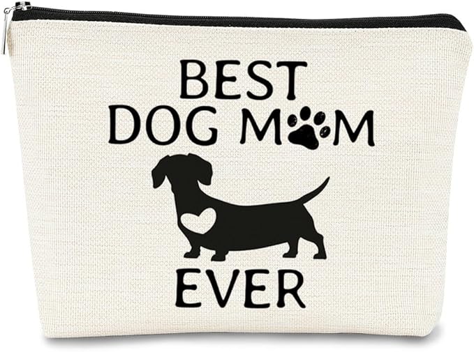 BARPERY Dog Gifts for Dog Lovers & Moms - Birthday Gift, Makeup Bag for Women & Puppies