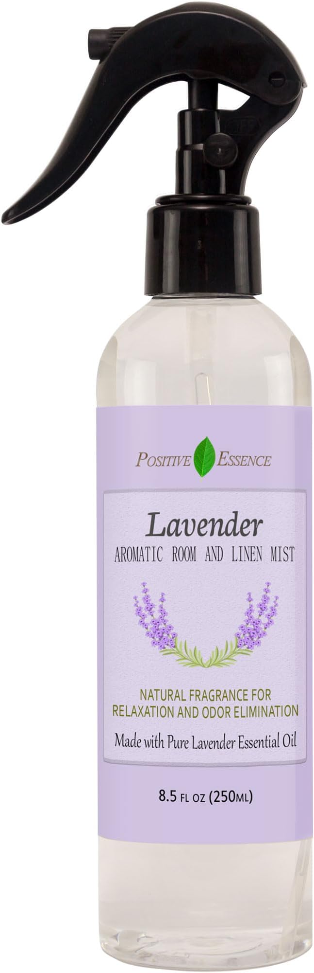 Lavender Room & Pillow Spray with Essential Oil, Linen Mist, 8.45 fl oz