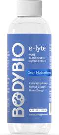 BodyBio e-Lyte Sugar Free Electrolyte for Hydration, Energy & Cramp Relief