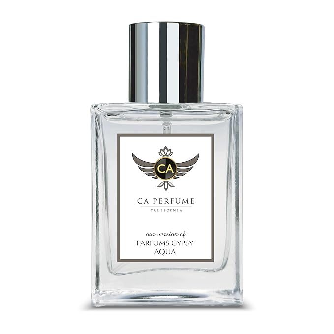 CA Perfume Impression of Parfums Gypsy Aqua for Women and Men Long Lasting Unisex Fragrance Eau De Parfum 1.7 Fl Oz 50ml