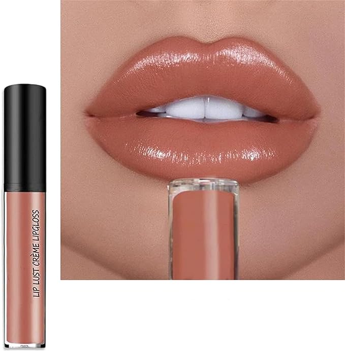 Wegodal 12 Colors Lips Staining Lip Oil, 2025 Upgrade Cream Texture Lipstick Long-Lasting Moisturizing Lip Oil, Waterproof Lipstick Creamy Lip Gloss Non-stick to Cup (#08, One Size)