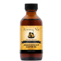 Sunny Isle Jamaican Black Castor Oil 2oz, Original Authentic Moisturizing JBCO for Hair Growth, Scalp Care, Edges, Eyebrows & Eyelashes, Conditioning for Dry Skin, Unscented