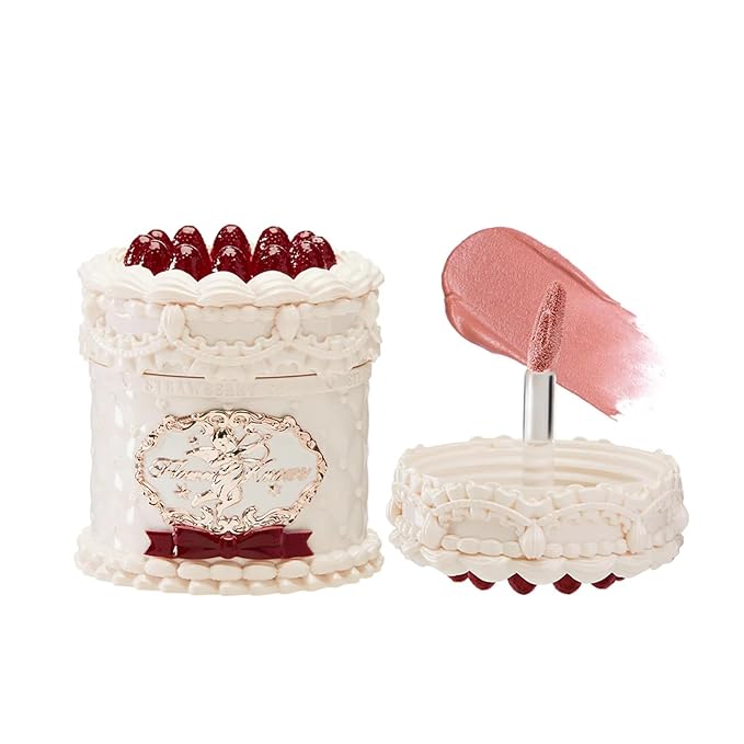 Flower Knows Strawberry Cupid Cake Lip Cream, Nude Rose Brown