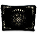 RYYCDOI Boho Celestial Moon Phase Makeup Bag - Witchy, Halloweencosmetic Bag