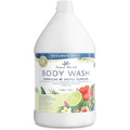 BERGMAN KELLY Refill Gallon Size Body Wash (128 fl oz, Tropical Waterfall Scent), Delight Your Guests with an Invigorating and Refreshing Body Wash, Quality Guest Hotel Toiletries in Bulk, F. 1 Pack