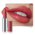 JUAAZIN Crimson Matte Lipstick Lip Liner Pencil Crayon - High Pigment Creamy Formula, Waterproof Long Lasting, Non-Sticklipstick, Ultra Thin Lightweight Velvet Matte Lip Feel for Women 03#