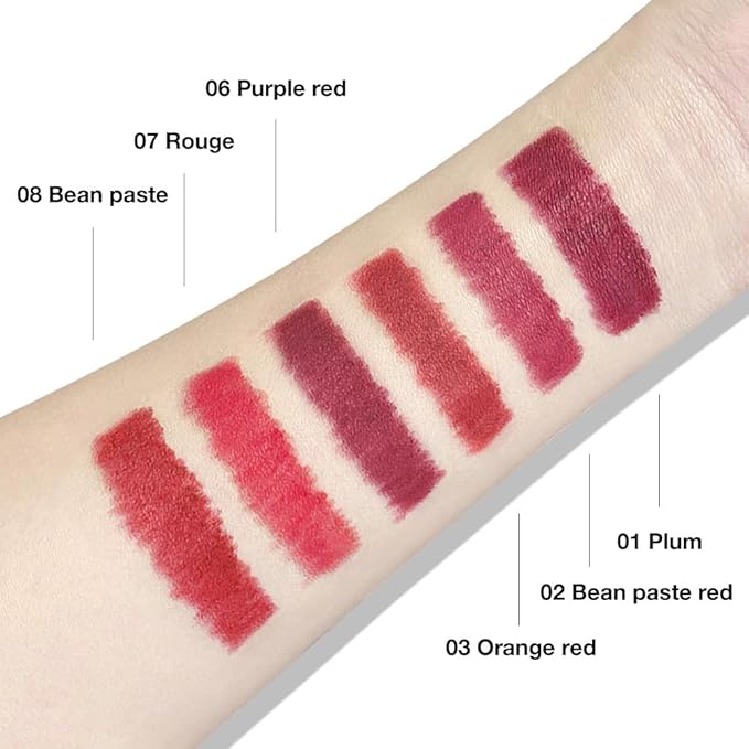 Retractable Lipliner Pencil Waterproof Makeup for Lip Liner and Eye Liner, Smooth and Creamy, Long Lasting Matte Finish, Vegan Beauty, Matte Velvet Pigmented Lip Liner (09#Orange Red, 1)