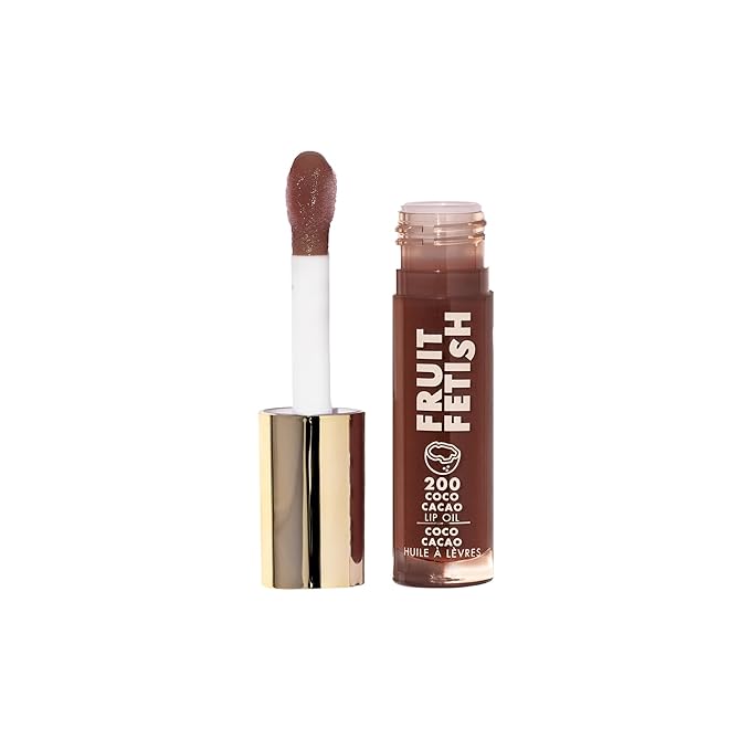 Milani Fruit Fetish Lip Oil, Tinted Hydrating Lip Gloss - Coco Cacao