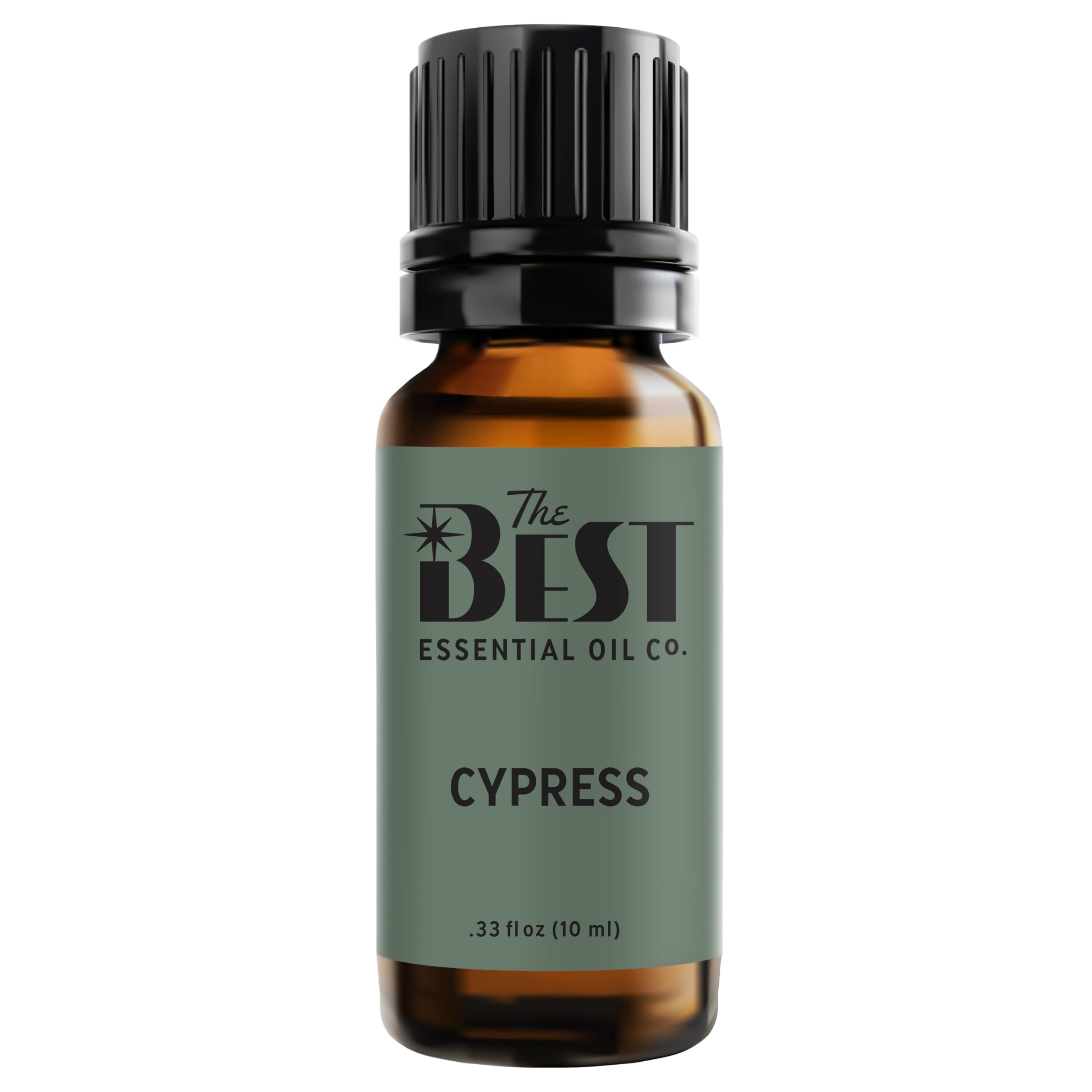 The Best Cypress Essential Oil Premium Grade- 100% Pure & Natural for Aromatherapy, Diffuser, Spa, Massage, Air Freshener- 10 ml (.33 fl oz)