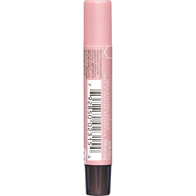 Burt's Bees Shimmer Lip Tint Set, Mothers Day Gifts, Tinted Lip Balm Stick, Moisturizing for All Day Hydration with Natural Origin Glowy Pigmented Finish & Buildable Color, Grapefruit (4-Pack)