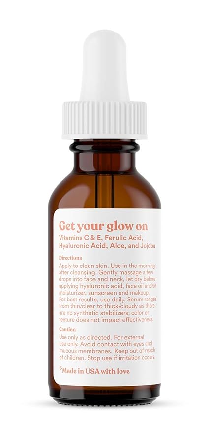 ASUTRA 20% Vitamin C Serum, 1 fl oz - Ferulic & (1 Fl Oz)
